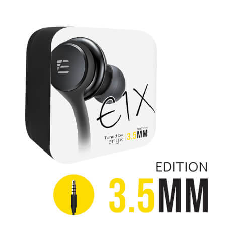 หูฟัง อินเอียร์ ENYX รุ่น E1X 3.5MM และ TYPE-C เสียงดี เบสแน่น ของแท้100% มีไมโครโฟน สายสนทนา เซอร์ราวรอบทิศทาง_0